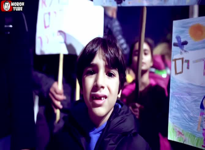 Video: Conflict between Israeli police and anti-pass protesters